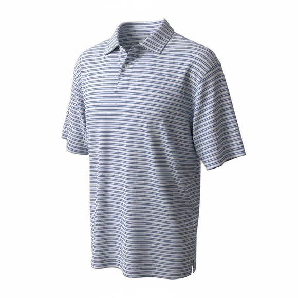 Peter Millar Men's NavyStriped Polo